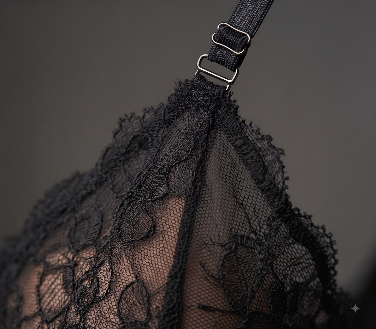 Body de Lencería en Tul y Encaje - Collant Rihanna