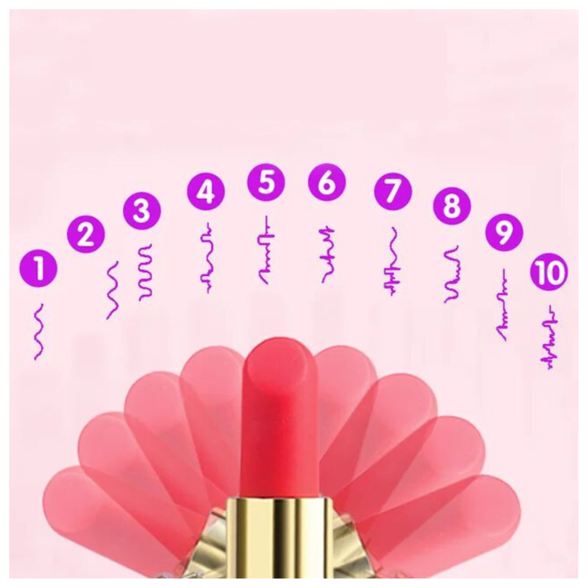 Vibrador Tipo Bala Discreto - Secret Lips