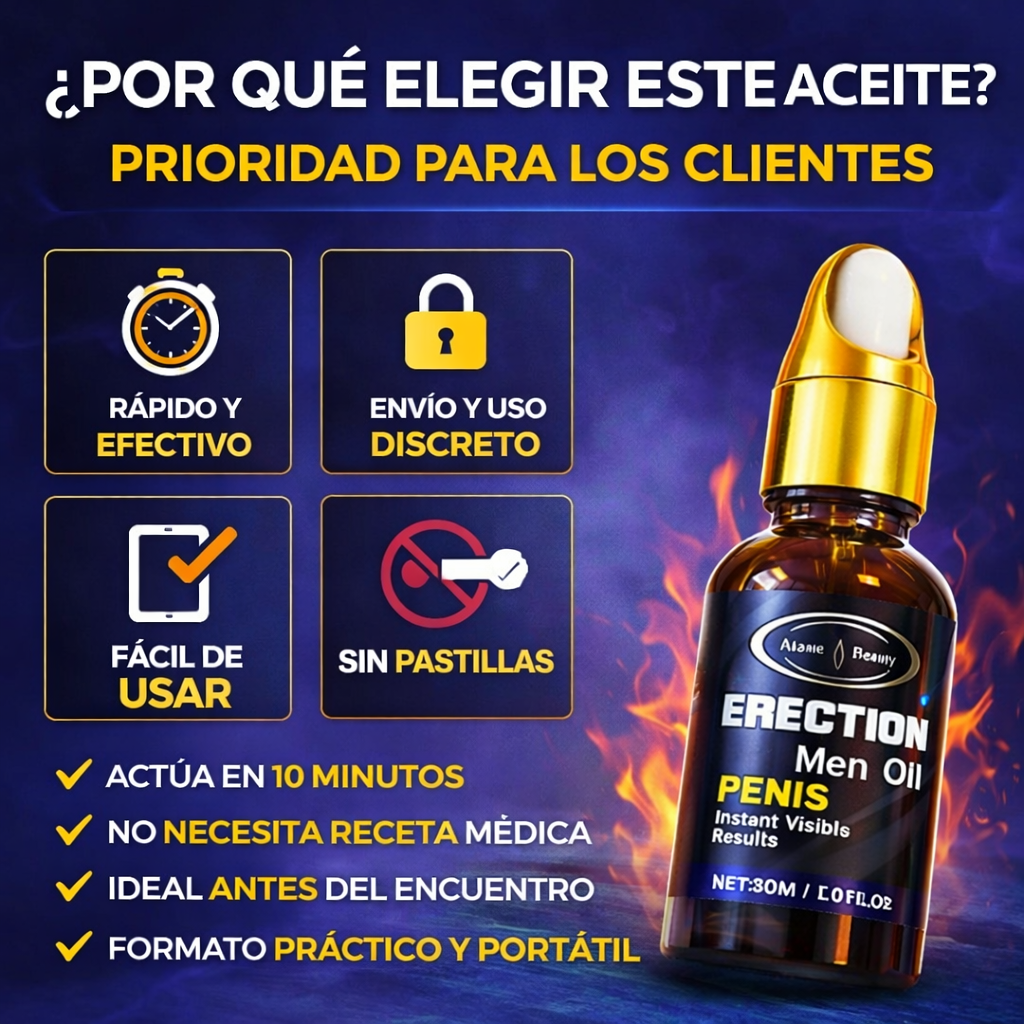 2x Aceite Potenciador de Firmeza Masculina - PowerDrop