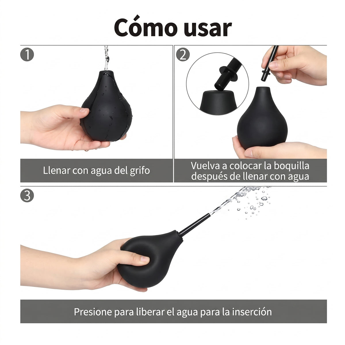 Enema Pera Limpiadora de Precisión - PureFlow