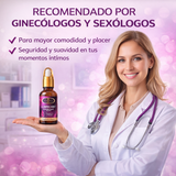 Lubricante Íntimo Femenino Base Aceite - Sensación Sedosa y Larga Duración - Orgasmo y Pasión