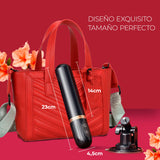 Consolador Vibrador Automático con Ventosa y Calefacción
